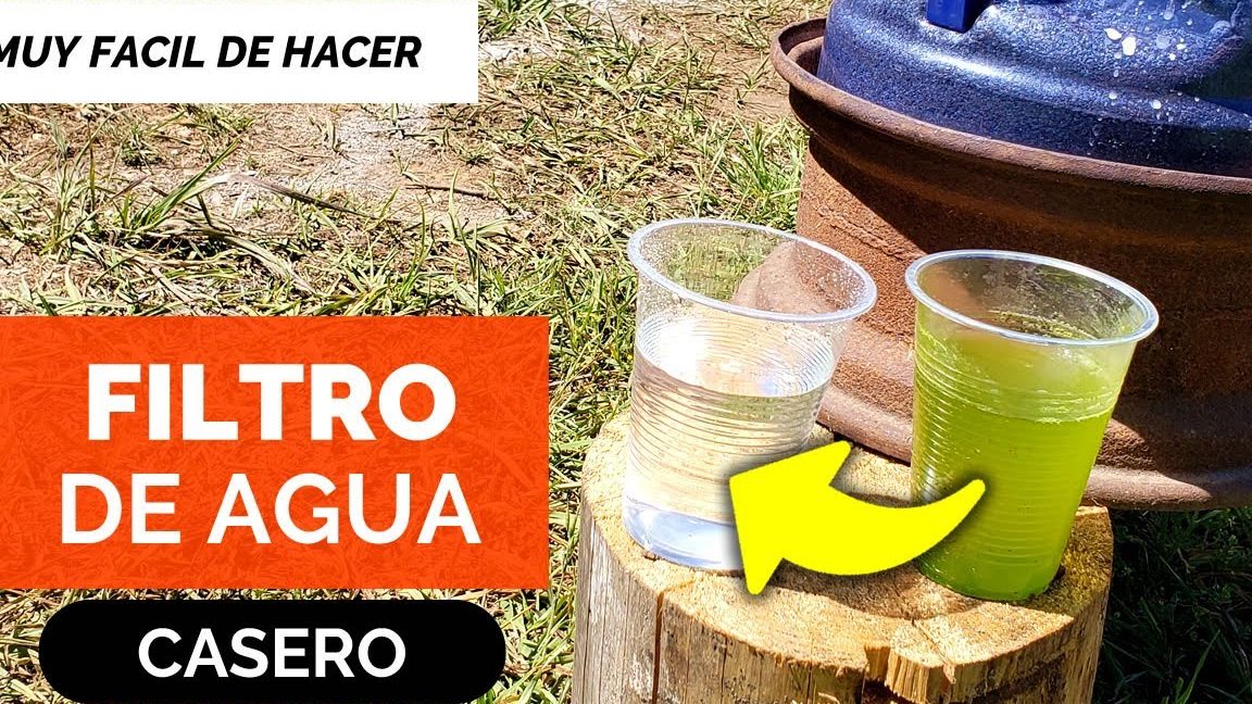 como hacer unfiltro natural de aguaen casa de forma sencilla